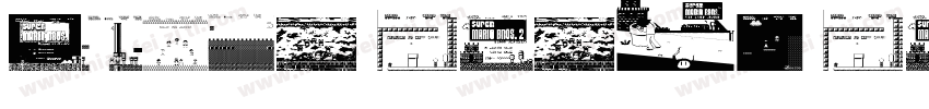 Super Mario Maker Regula字体转换